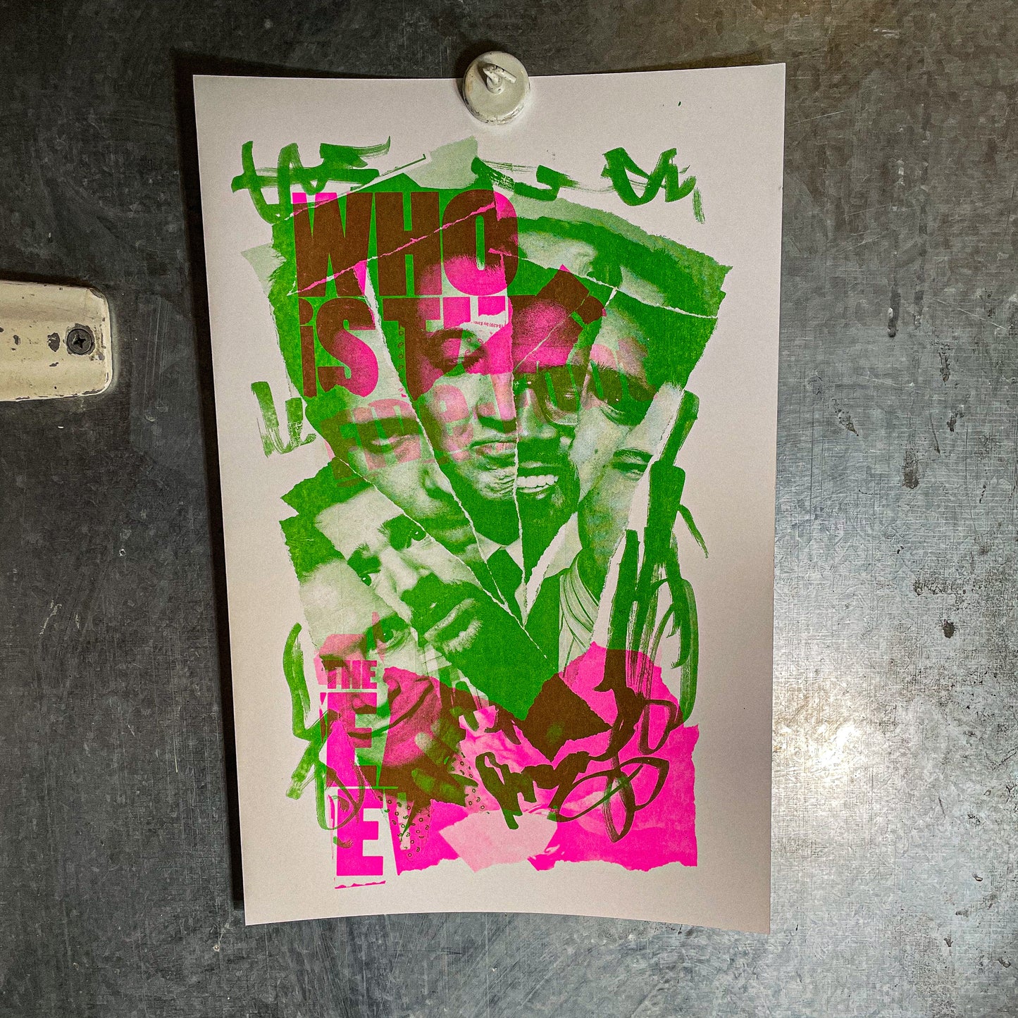 Who is Five-Foot - 2 color Risograph Print