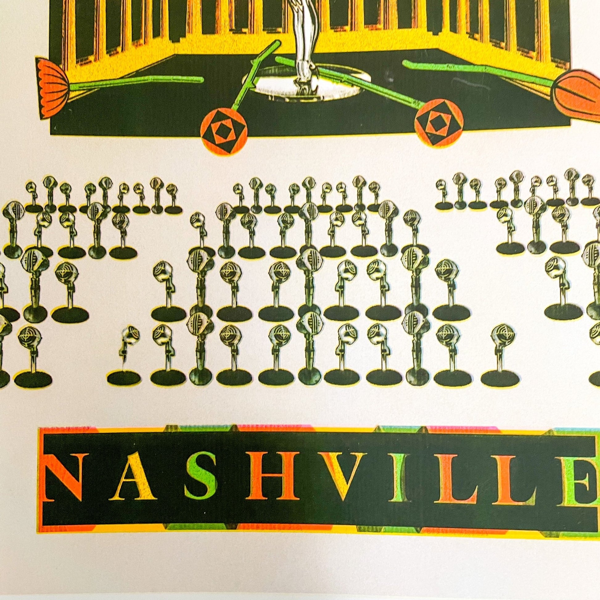 Nashville Print - Risology Club NashArt Print