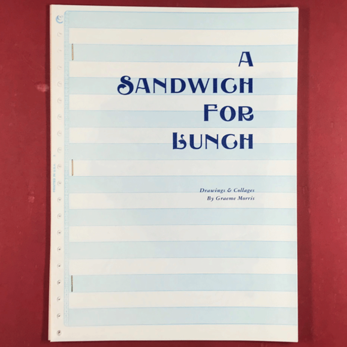 A Sandwich For Lunch Zine