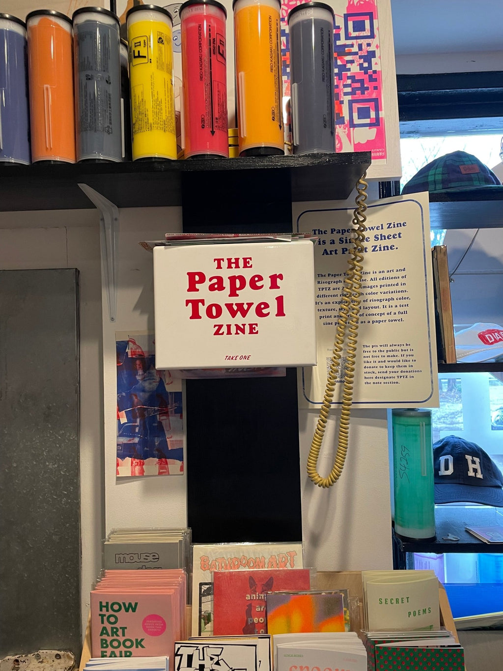 The Paper Towel Zine - Risology Club Nash