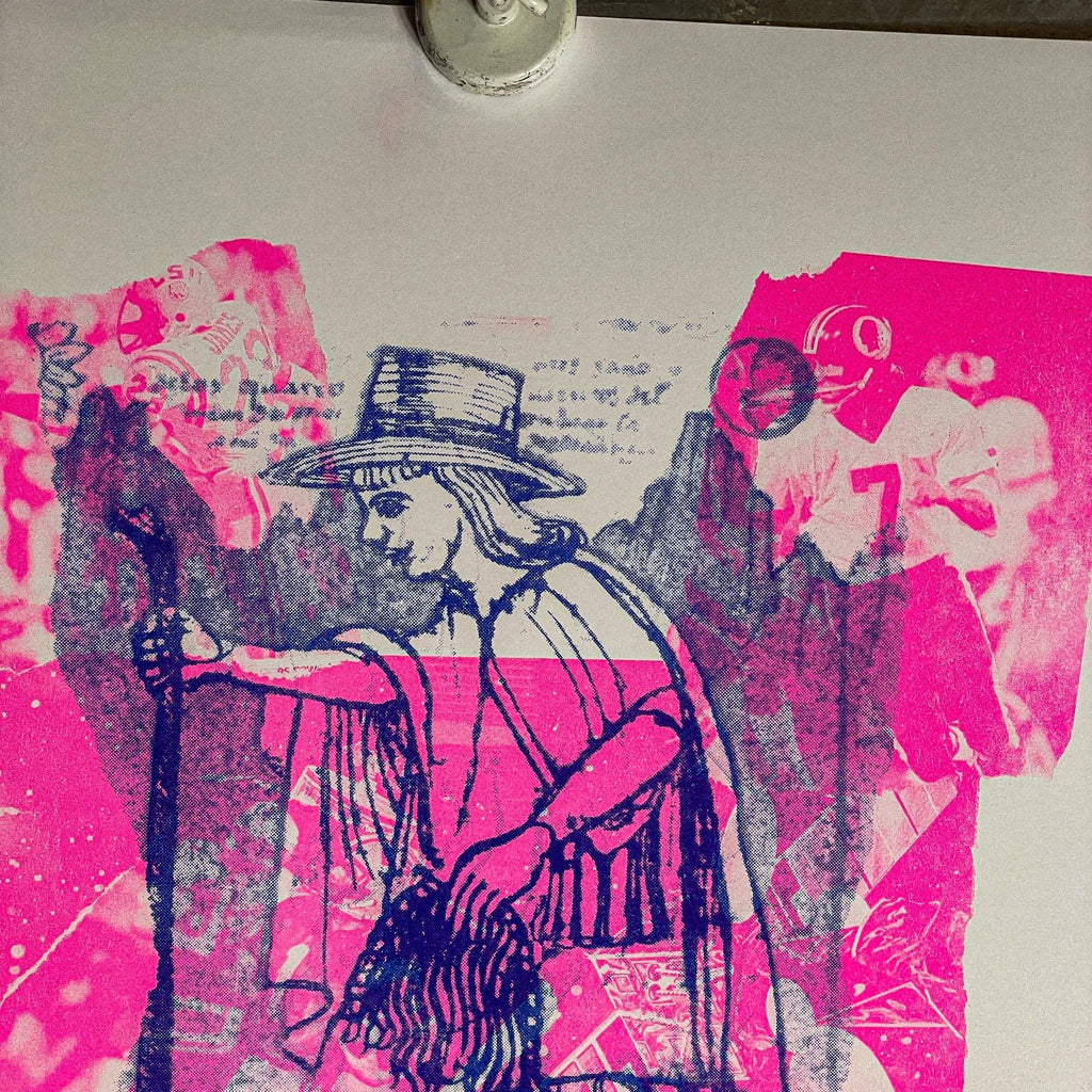 Graeme Morris Risograph Prints and Zines