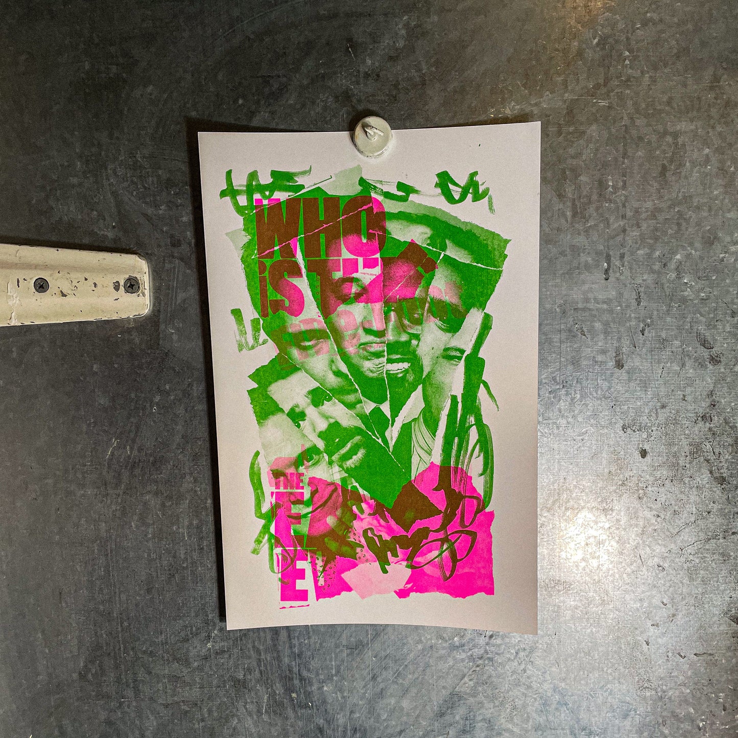 Who is Five-Foot - 2 color Risograph Print