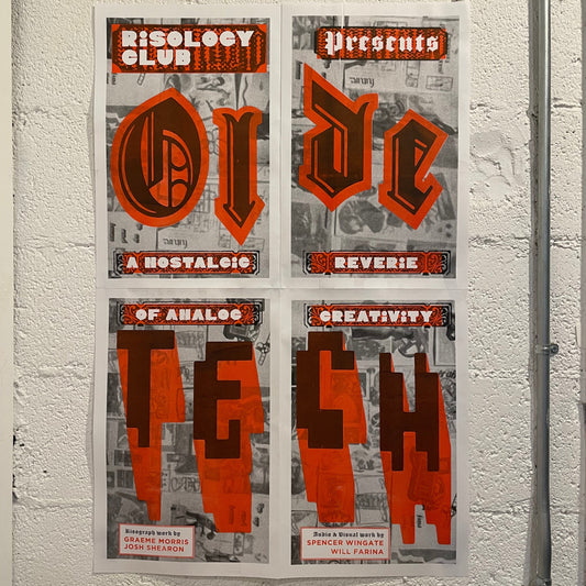 23"x35" Olde Tech Show Poster