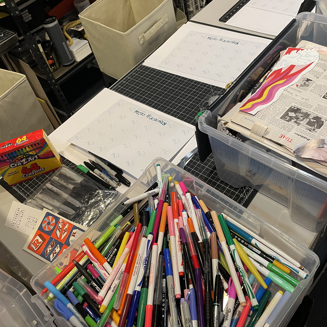 Riso Collage Midday Workshop - 12pm