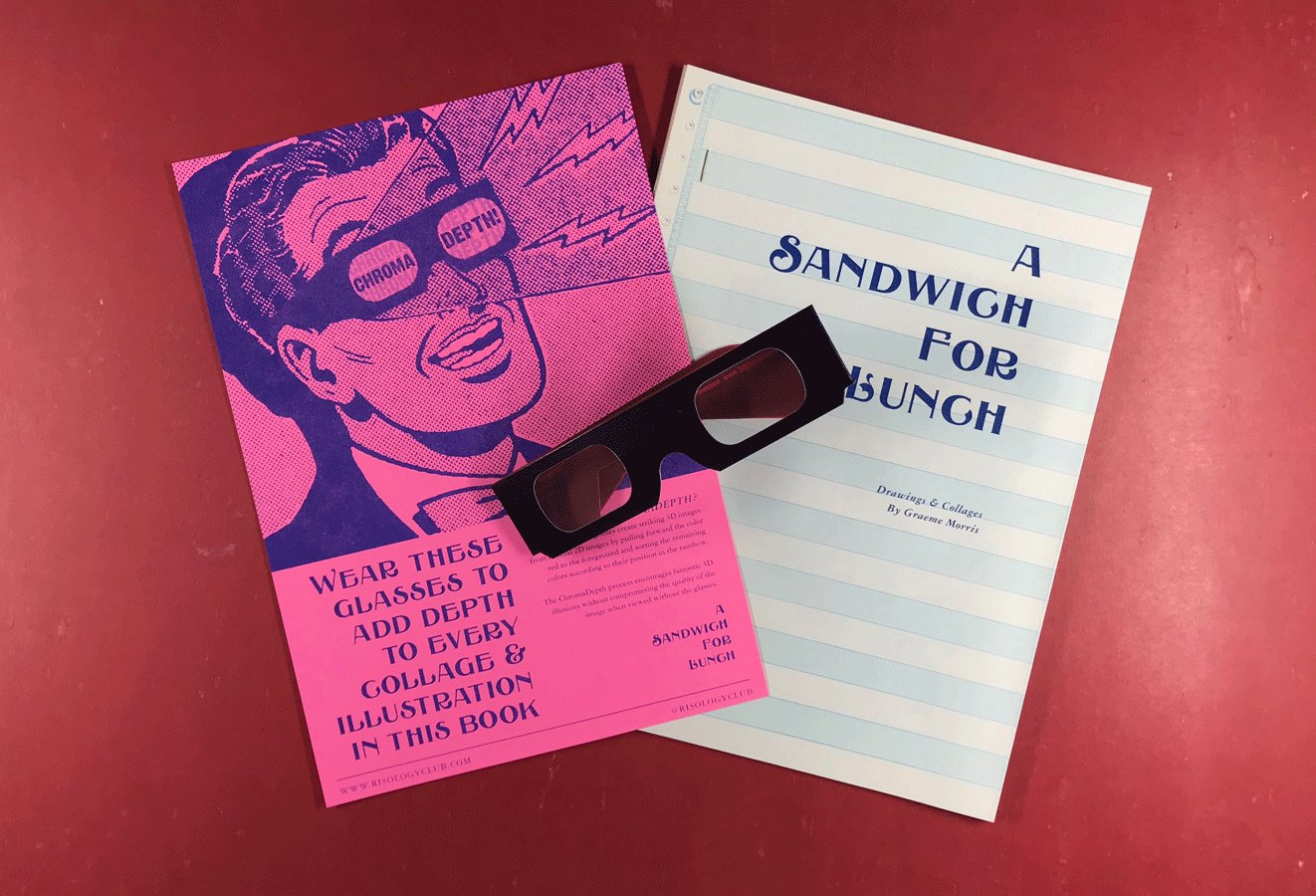 A Sandwich For Lunch Zine - Risology Club NashZines