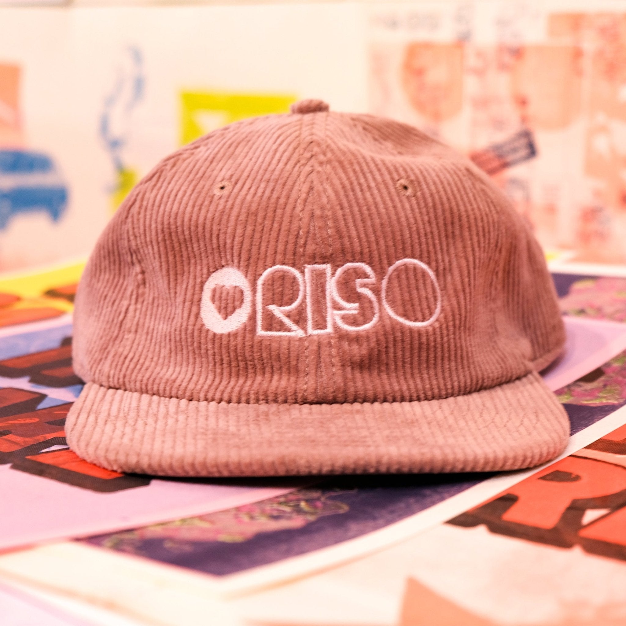 Heart Riso Cord Cap in Hazy Pink – Risology Club Nash