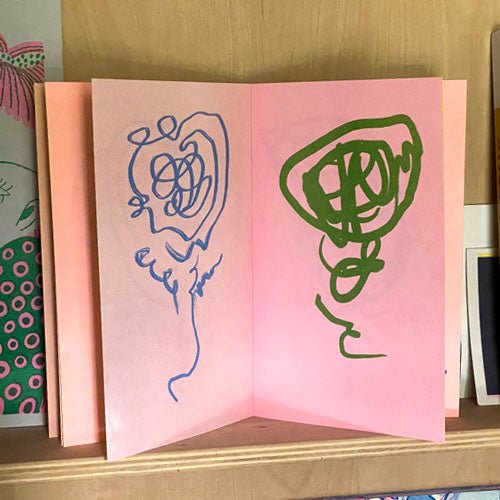 May Flowers Zine by Graeme Morris - Risology Club NashZines