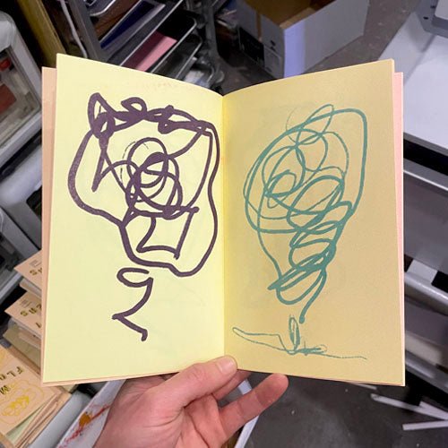 May Flowers Zine by Graeme Morris - Risology Club NashZines