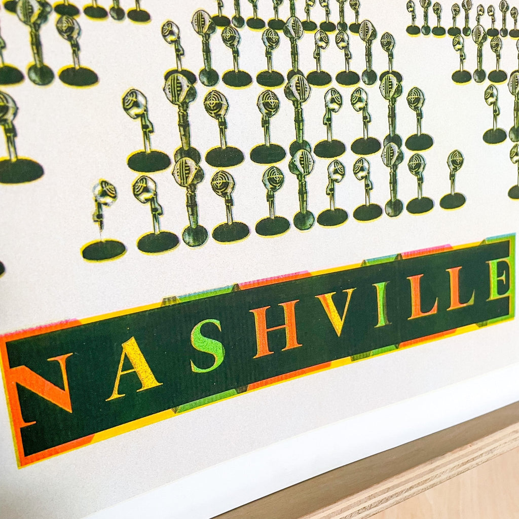 Nashville Print - Risology Club NashArt Print