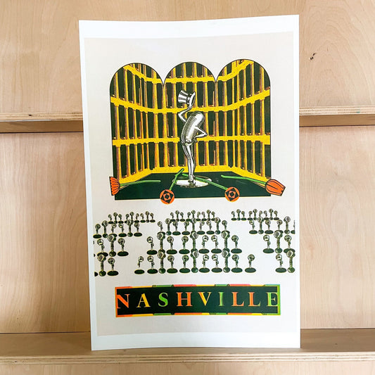 Nashville Print - Risology Club NashArt Print