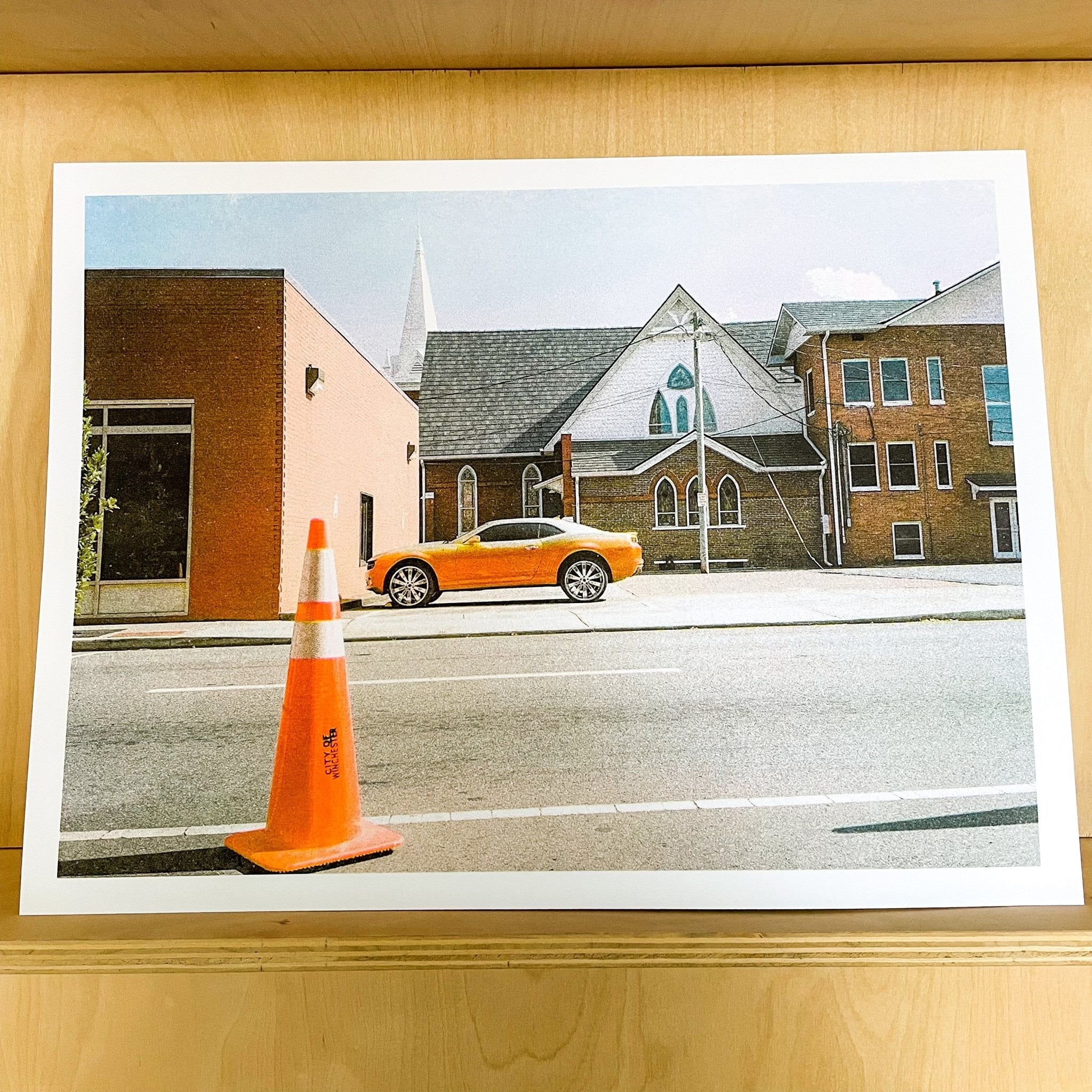 Noah Gardner Risograph Print