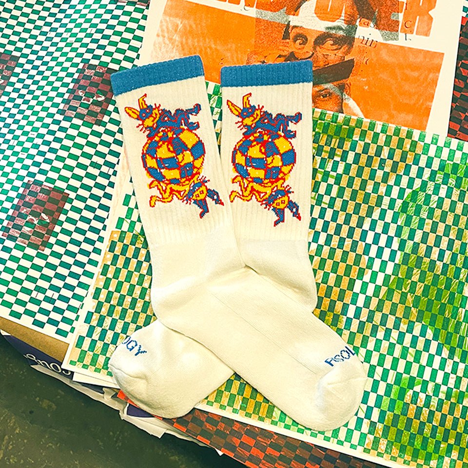 Rabbit World Socks - Risology Club NashMerch