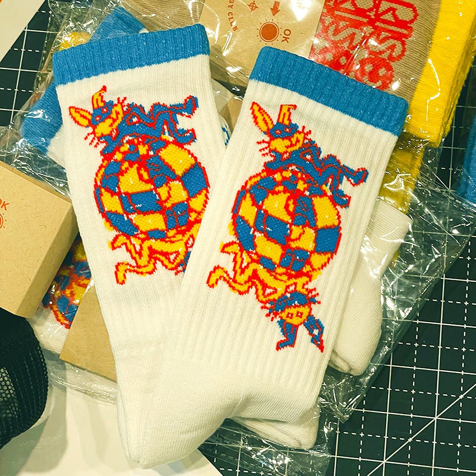 Rabbit World Socks - Risology Club NashMerch