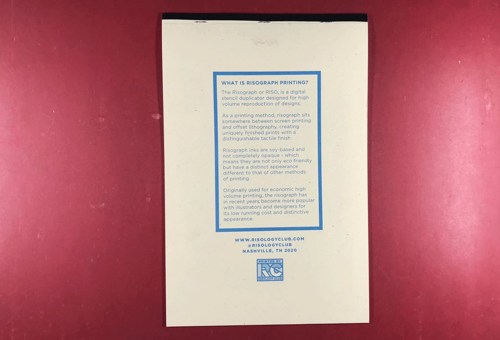 Tasty Treats - Risograph Color Book - Risology Club NashZines