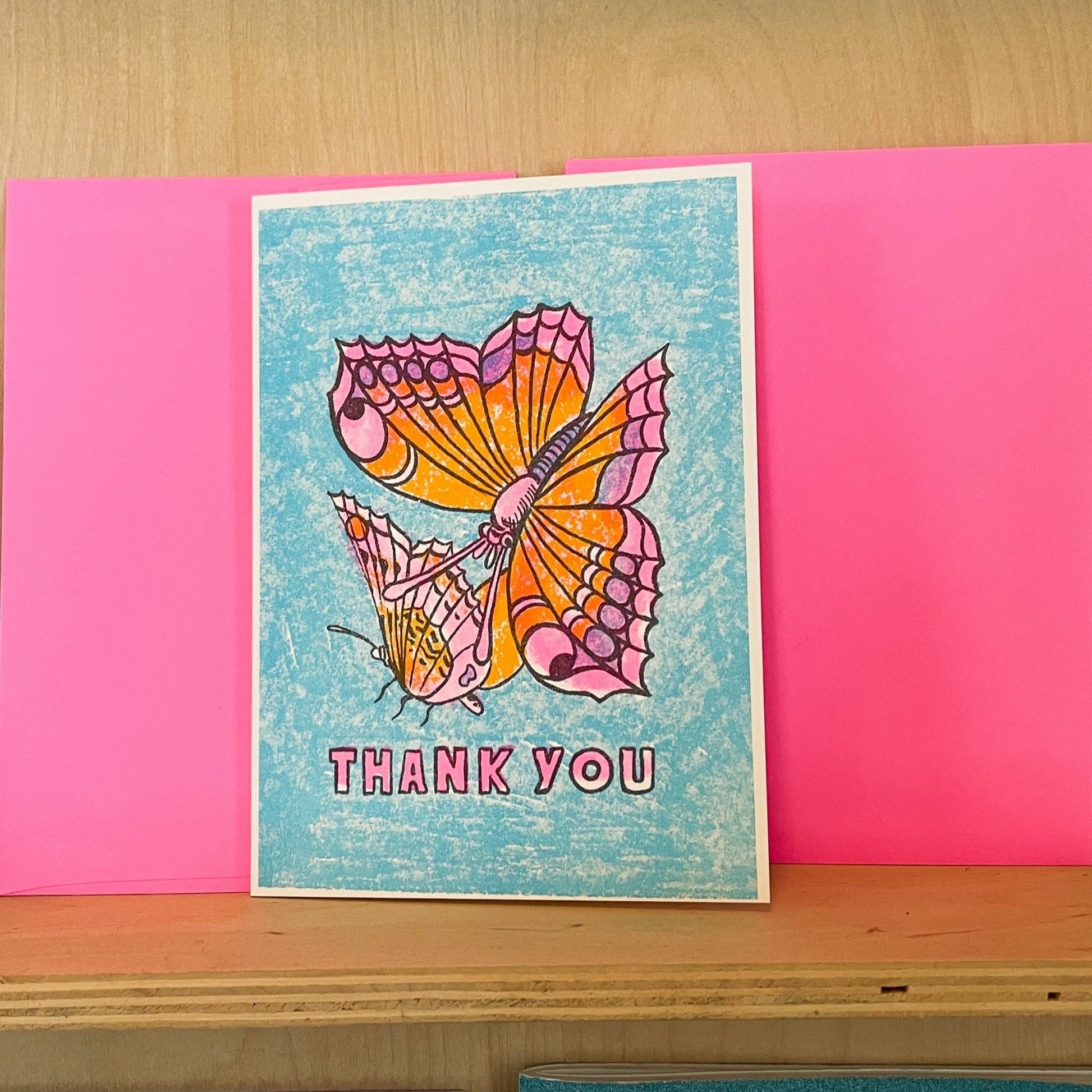 Thank You Card Pack - Pink Variant - Risology Club NashPost Cards