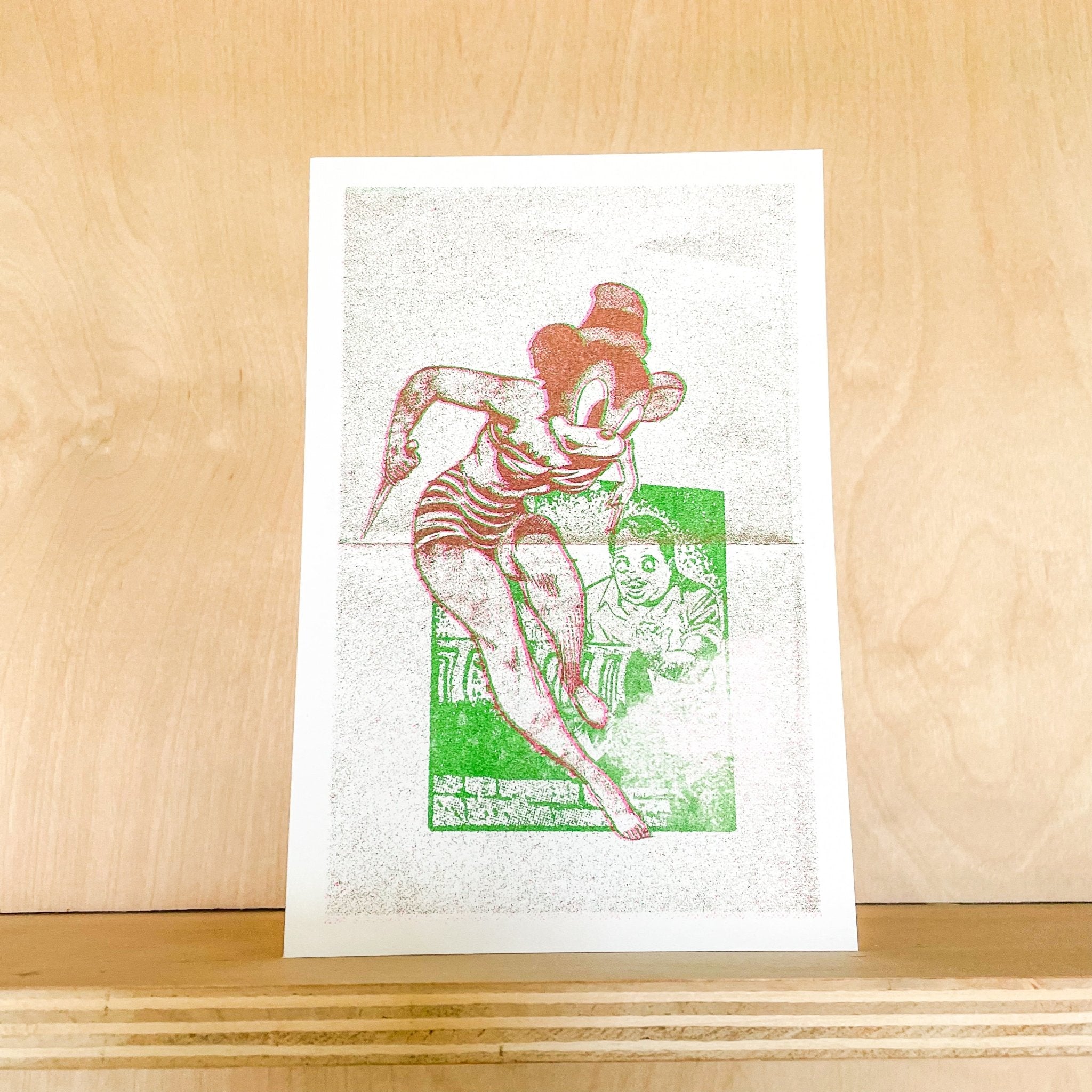 The Fighter Postcard (set of 5)