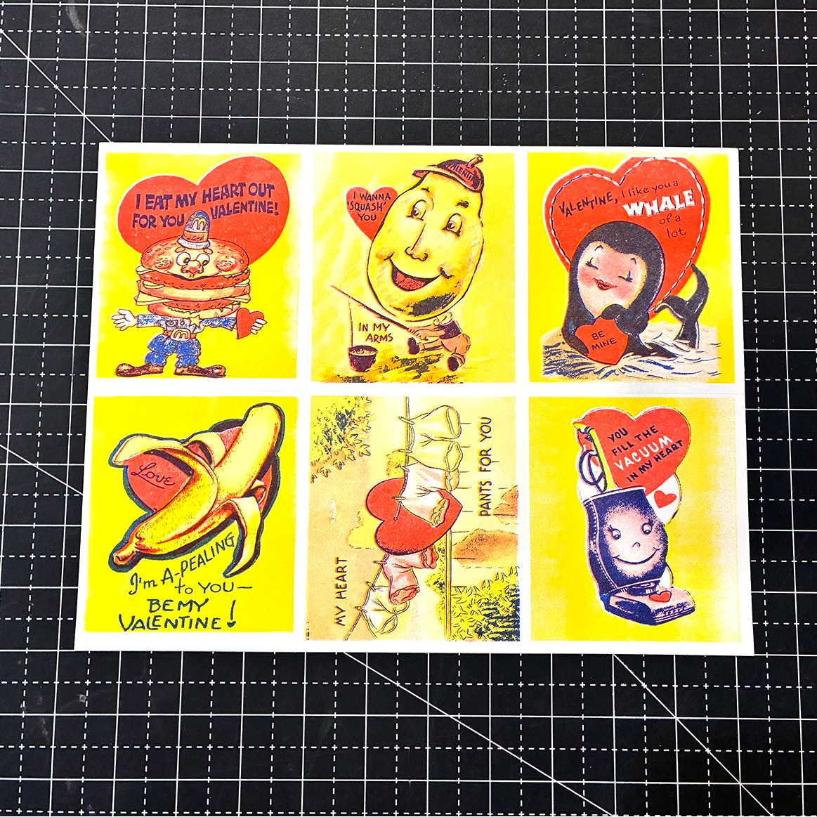 Riso Valentine's Card Sheet