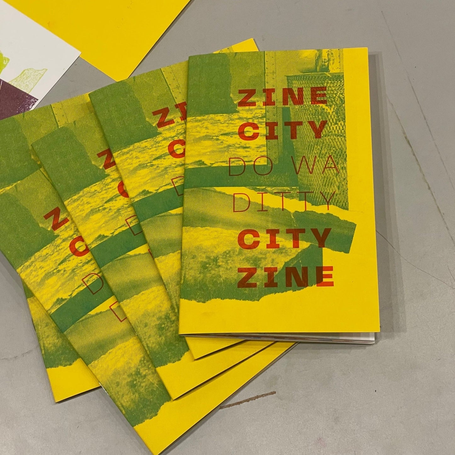 Zine City Do Wa Ditty City Zine - Risology Club NashZines