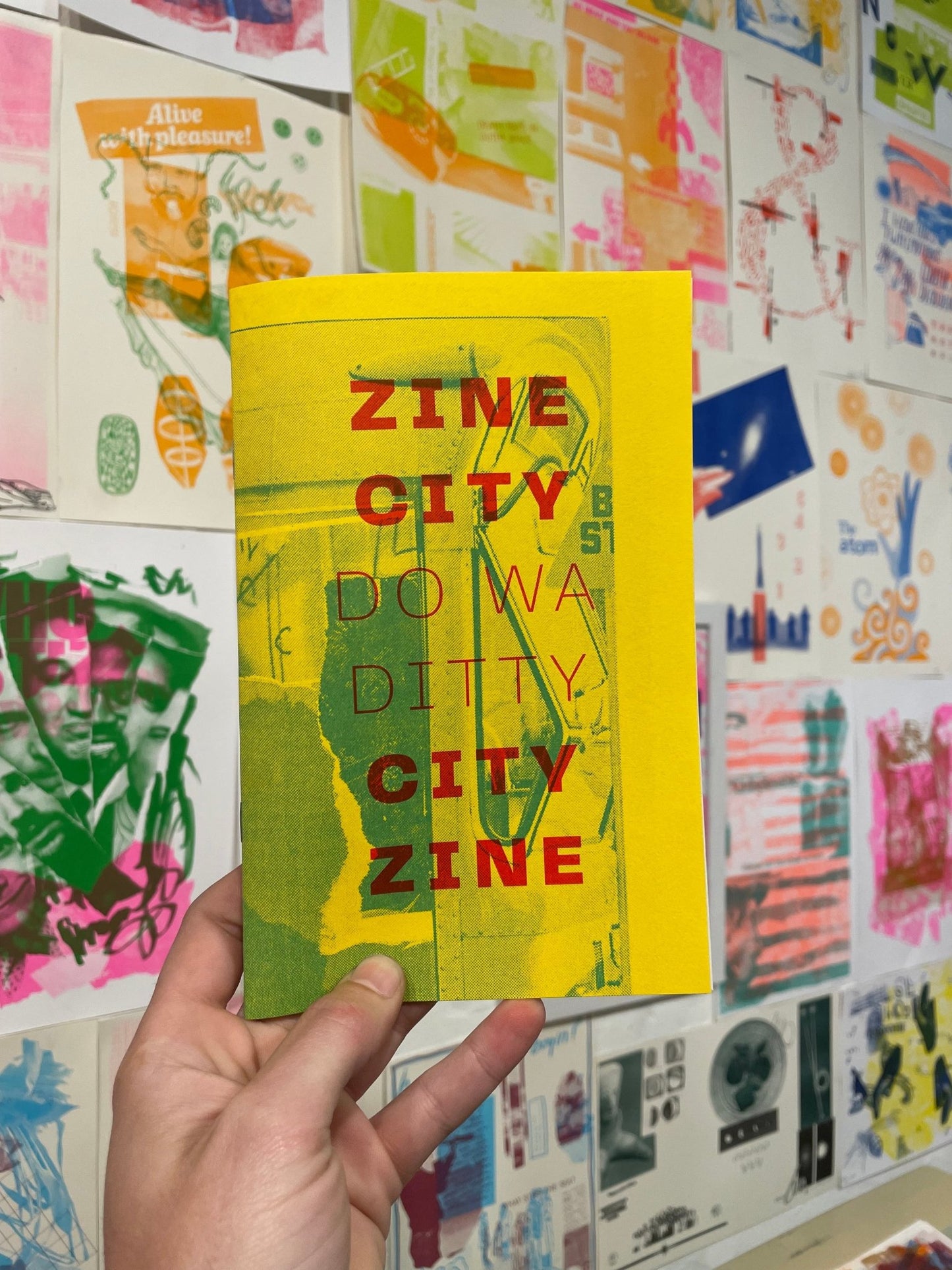 Zine City Do Wa Ditty City Zine - Risology Club NashZines