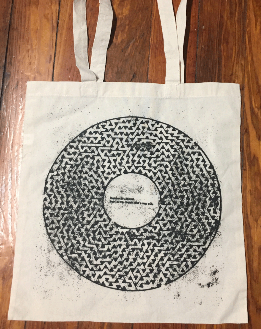Risology Club Record Tote Bag