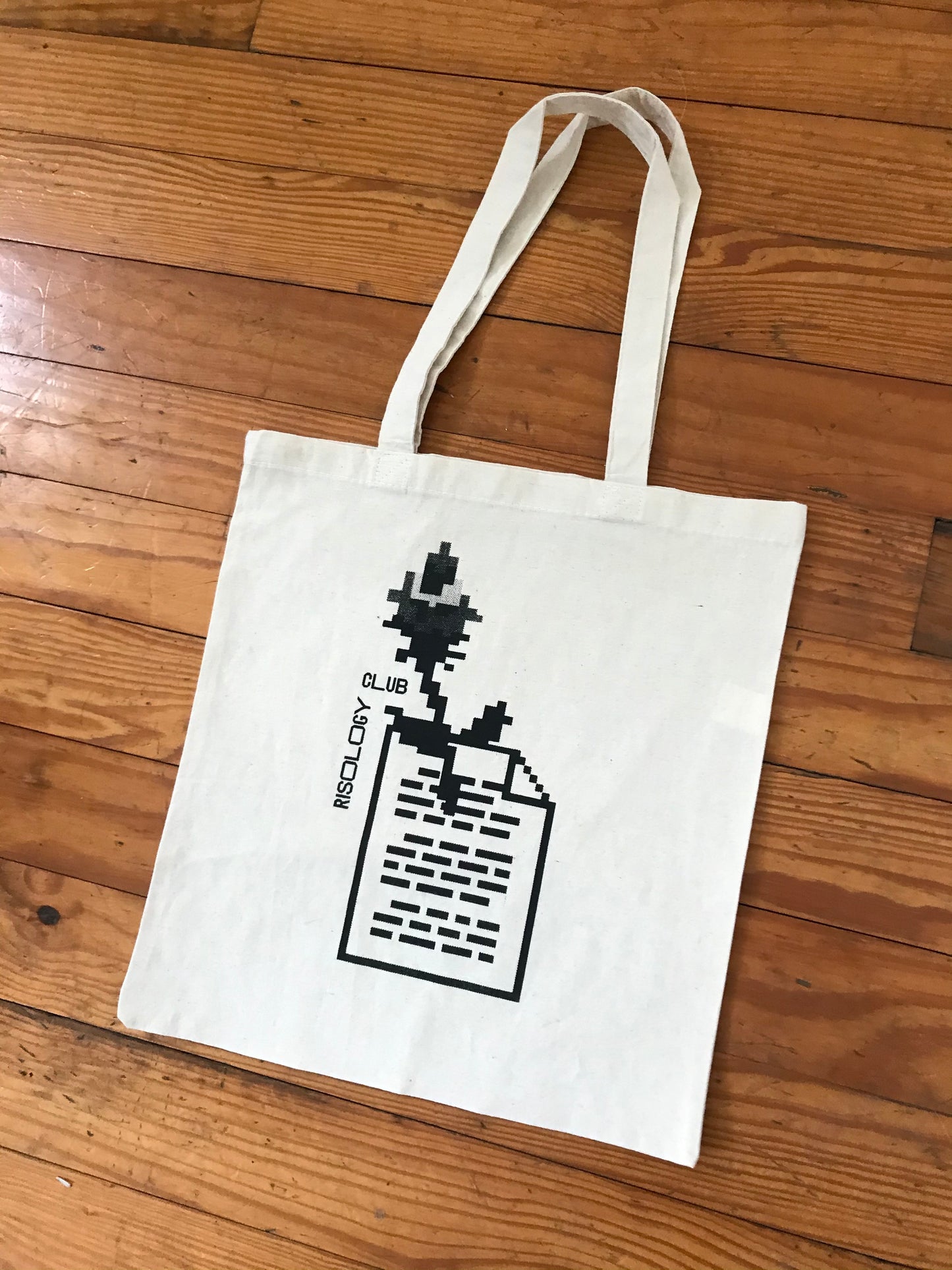Risology Club Flower Tote Bag